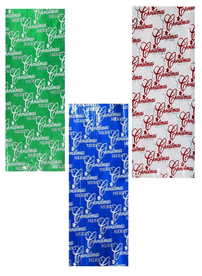 Jades : Christmas Theme Gift Wrappers 28 X 20 inch with Christmas 12 Gift Cards (Set A) - Image 2